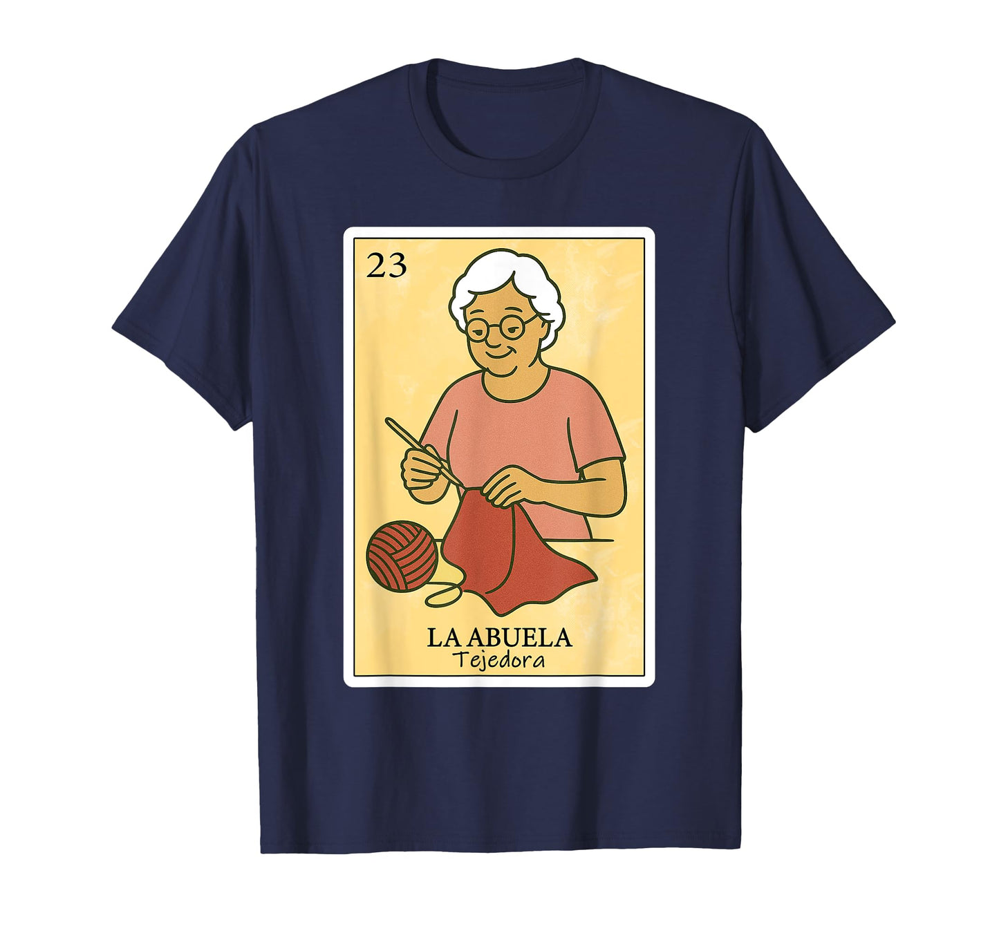 La Abuela Tejedora | Spanish-Mexican Bingo Gifts for Abuela T-Shirt