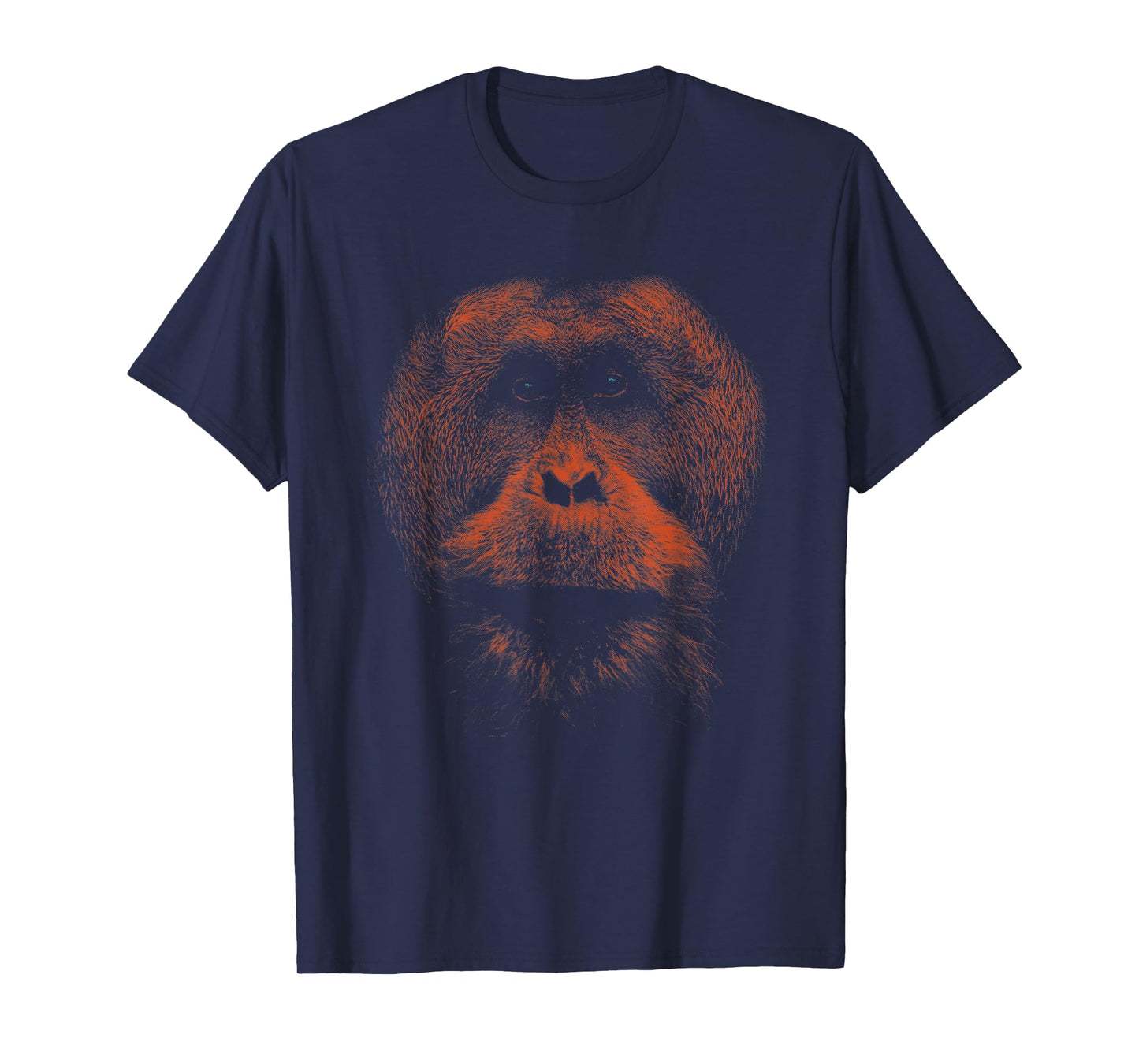 Orangutan Ape Animal Face Portrait T-Shirt