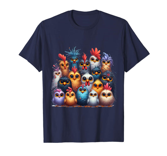 Photo Family Chickens T-Shirt
