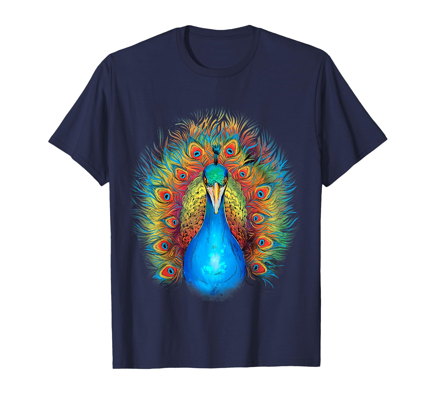 Peacock Bird Colourful Animal Peacock T-Shirt