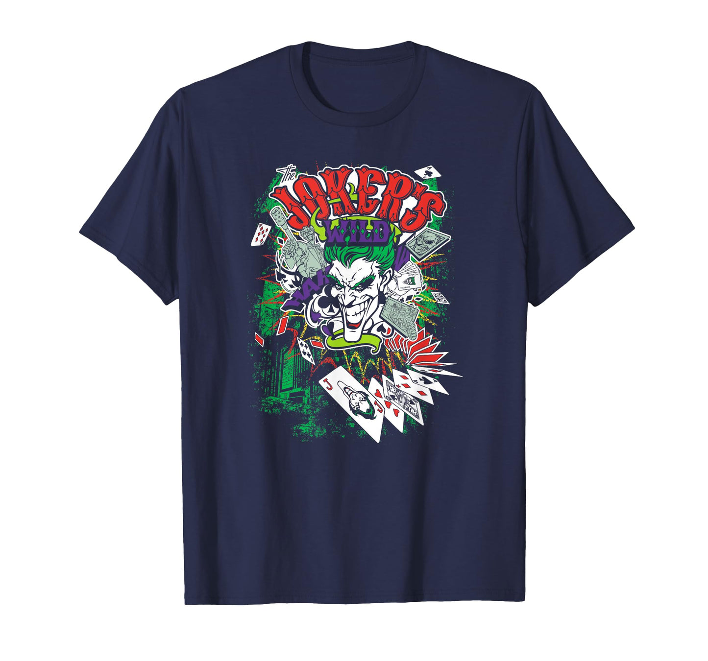 Batman Joker's Wild T Shirt T-Shirt