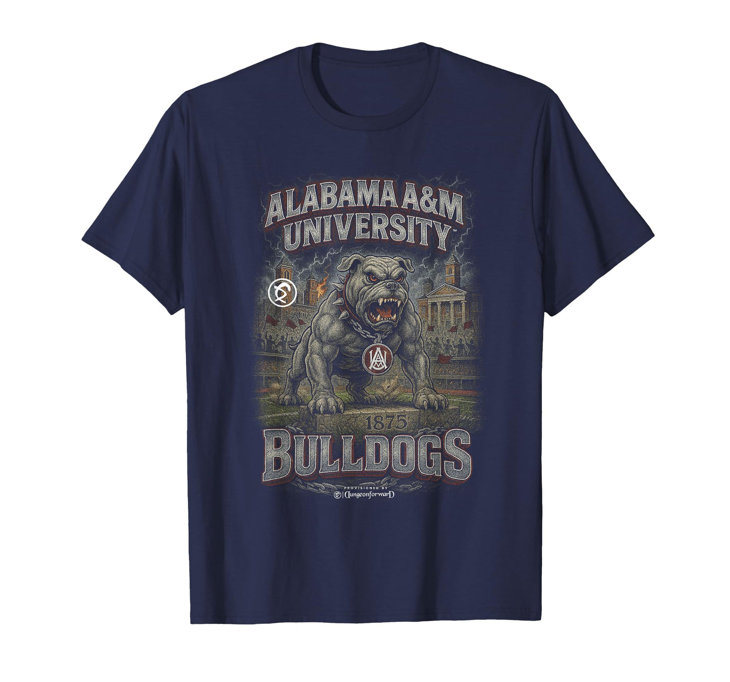 Alabama A&M University - The Yard AAMU HBCU Bootleg T-Shirt