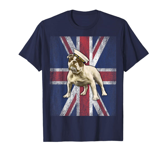 British Bulldog WW2 Victory Poster T-Shirt