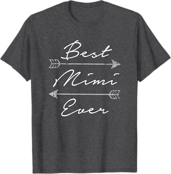 Best Mimi Ever Tribal Arrows Mother's Day Gift T-Shirt