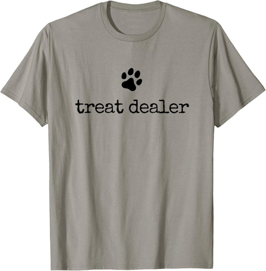 Dog Treat Dealer Funny Humor Dog Owner Dog Treats Dog Lover T-Shirt