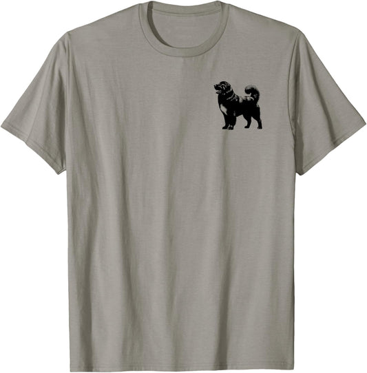 Dog Dad Mom Lover - Monochromatic Caucasian Shepherd T-Shirt