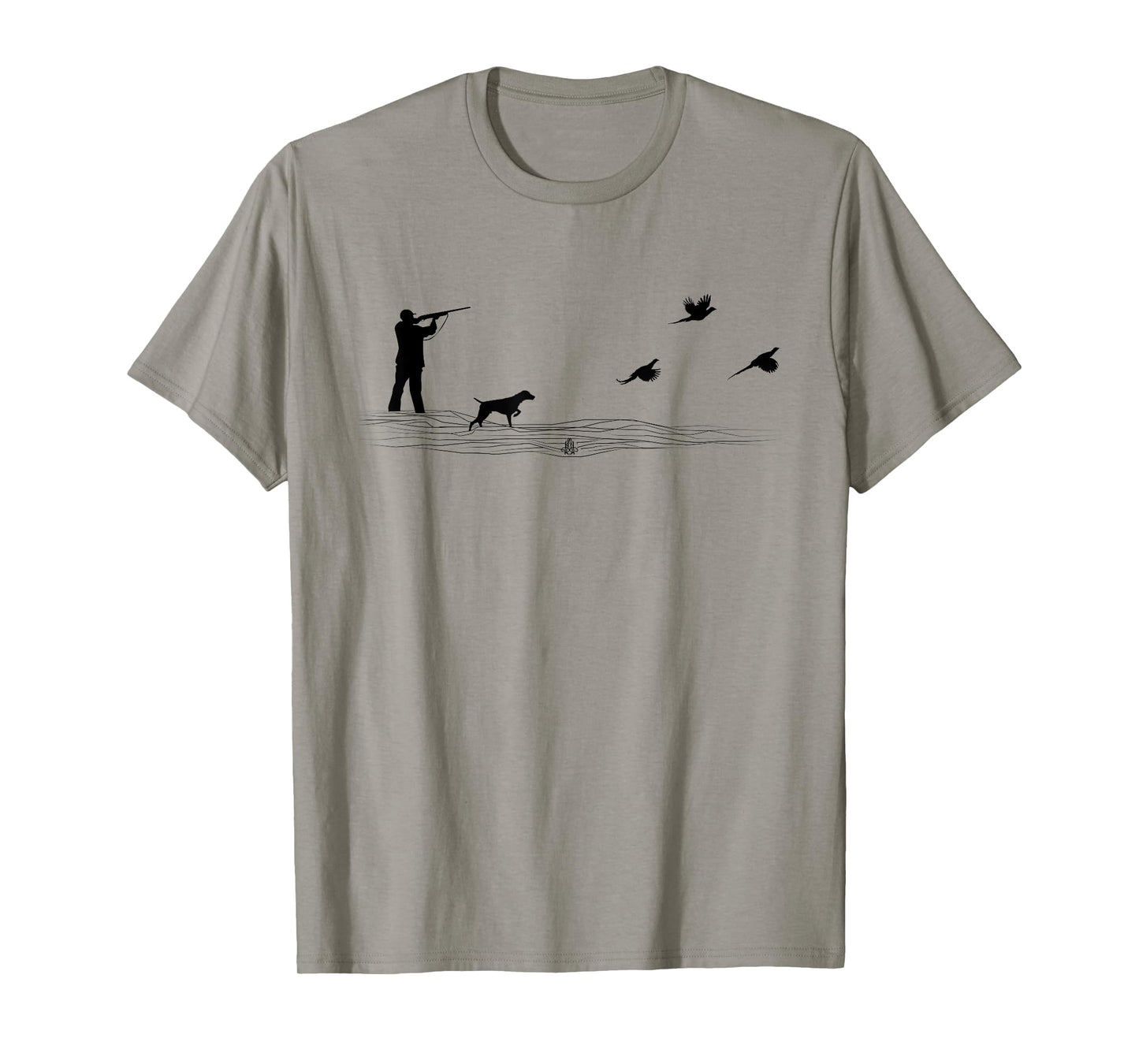 Ringneck Pheasant Hunters Upland Bird Hunting Dog Graphic T-Shirt for Men