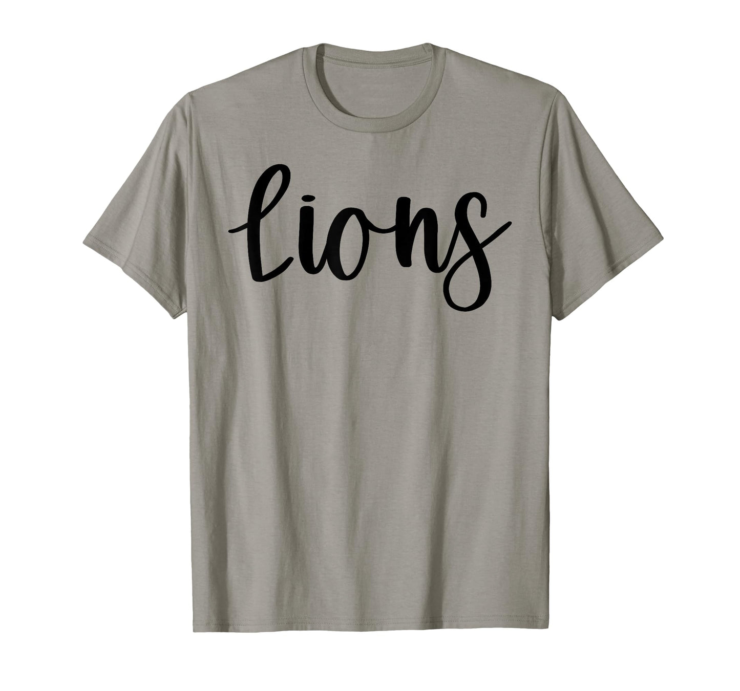 Lions School Spirit Team Mascot Game Night T-Shirt