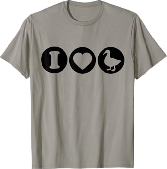 I Love Duck Shirt - Duck T-Shirt T-Shirt