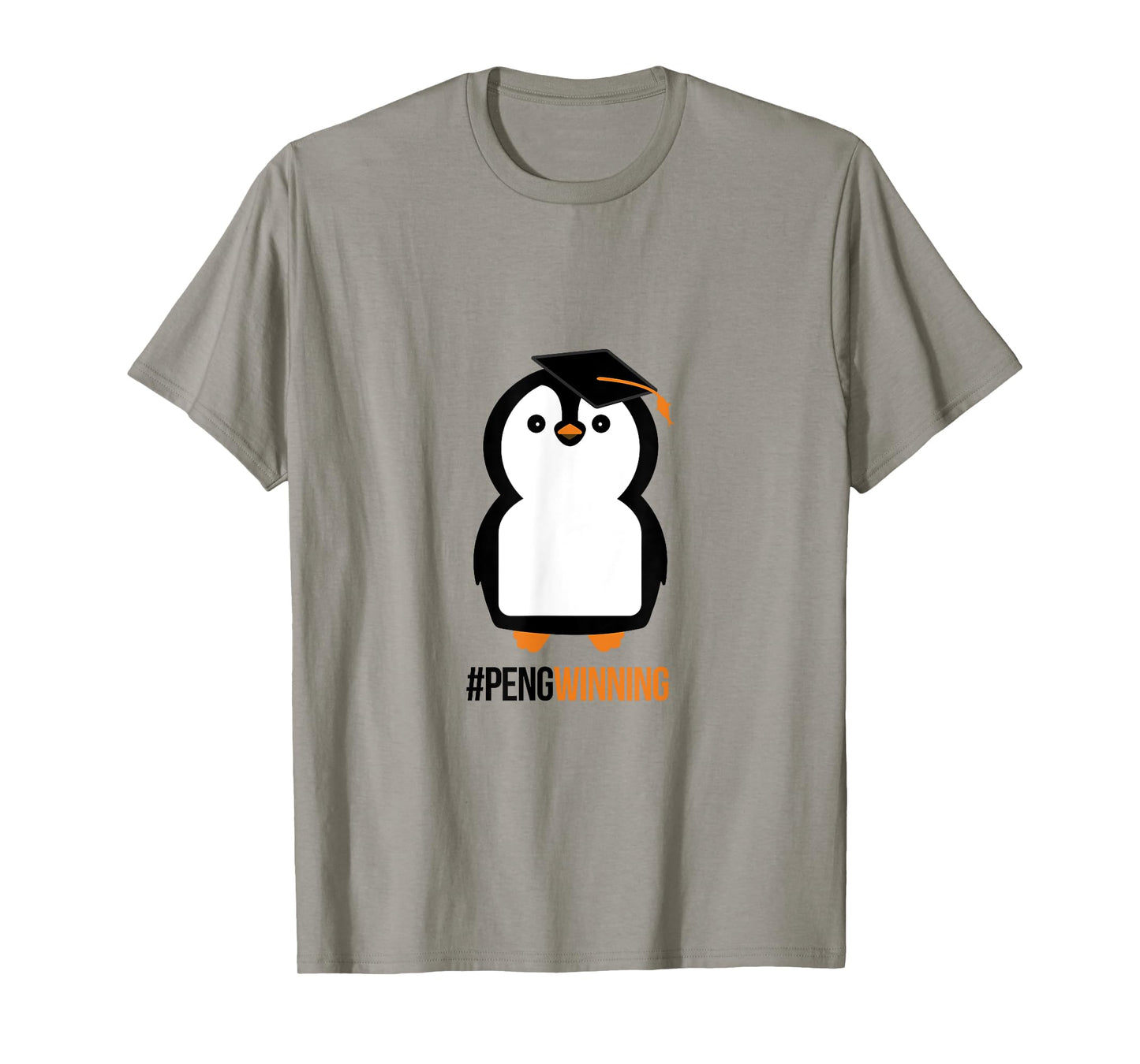 Hashtag Pengwinning - Penguin Graduation T-Shirt for Grads T-Shirt