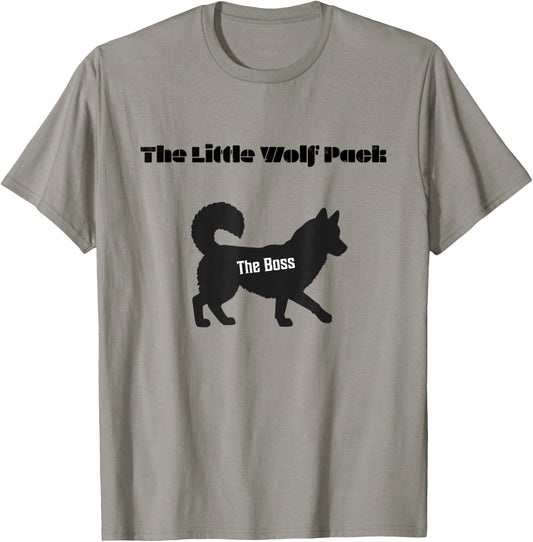 Top Dog: Little Wolf Pack - Matching Husky Family Tee Boss T-Shirt