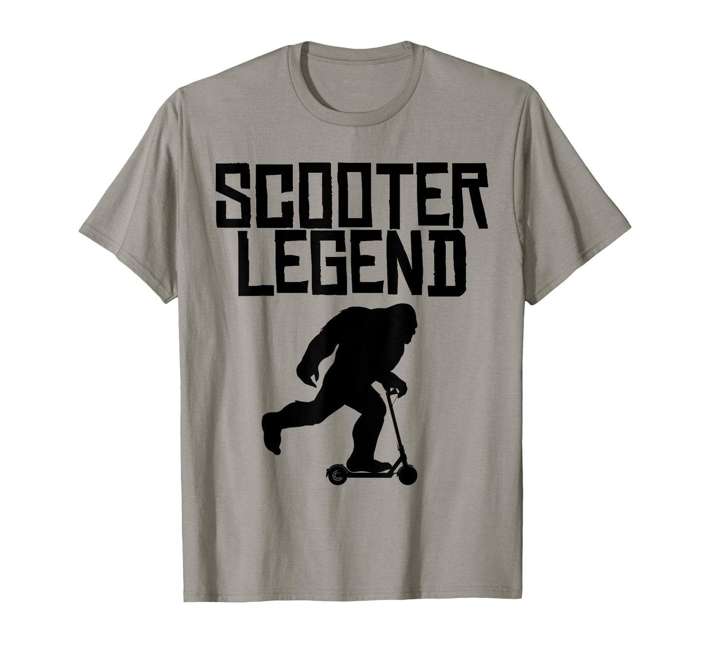 Bigfoot Scooter Legend funny Bigfoot on Scooter T-Shirt