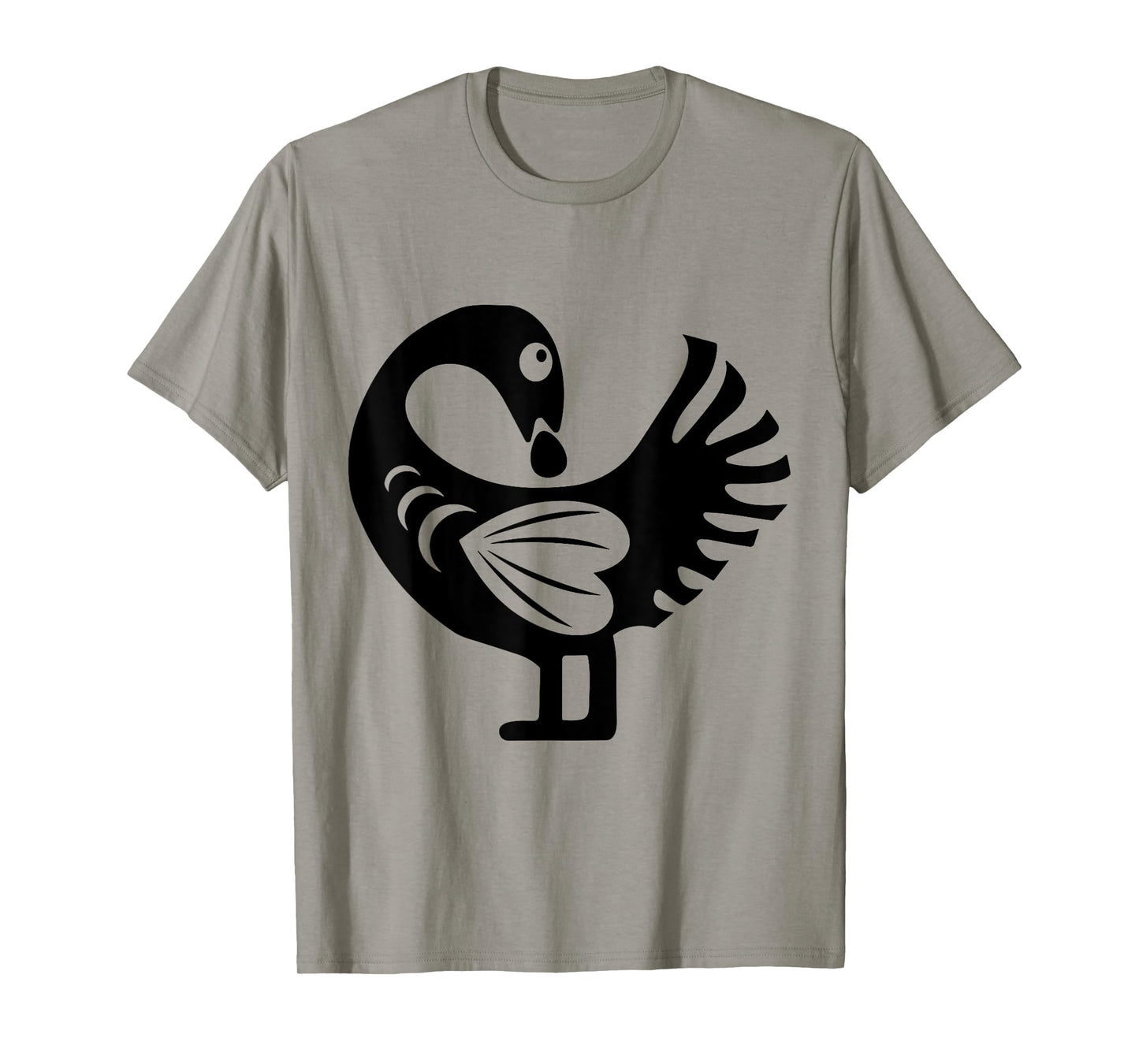 Sankofa Symbol Adinkra Ghana Black History Bird T-Shirt
