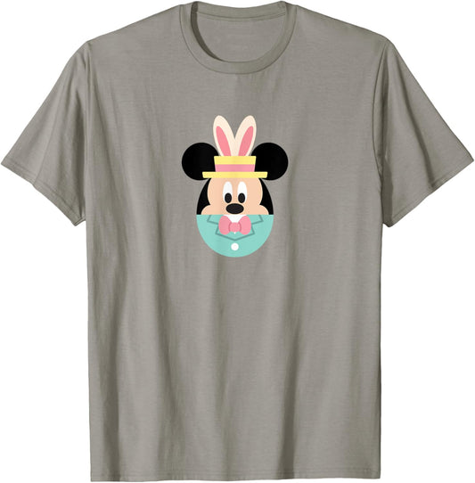 Disney Mickey Mouse Bunny Ears Easter Egg T-Shirt