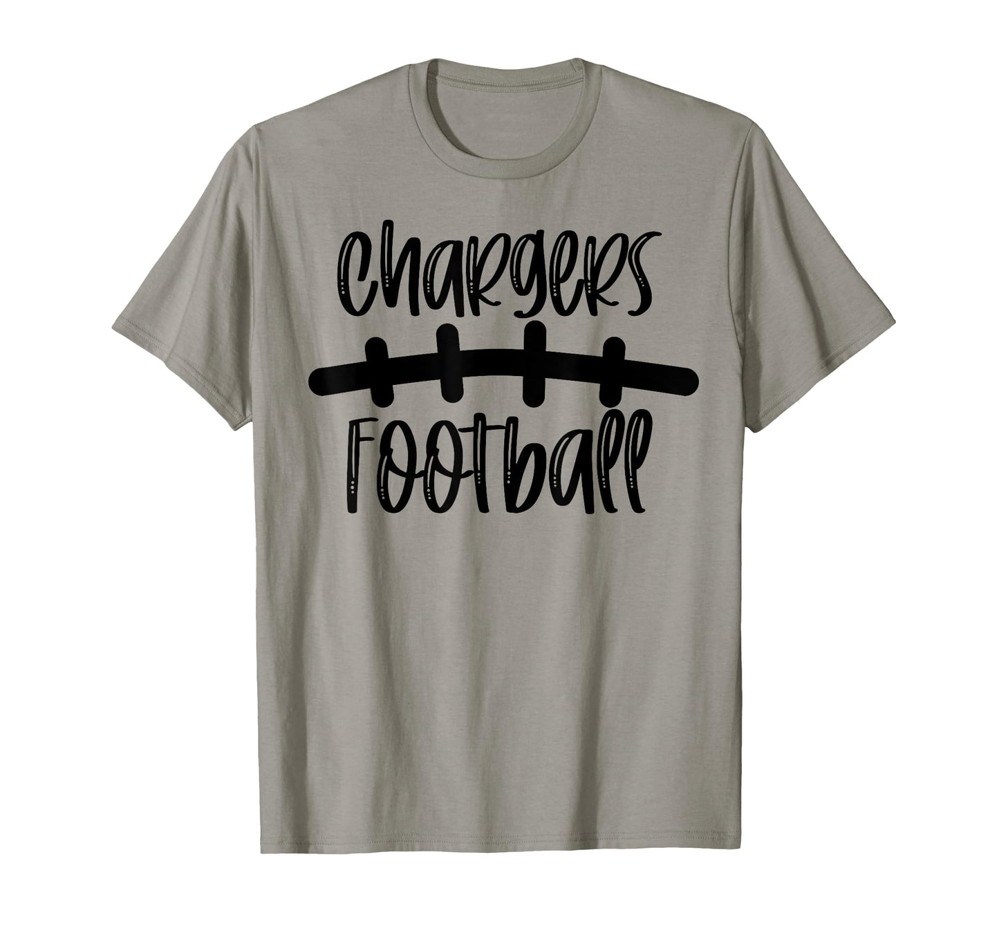 Chargers Football School Spirit Team Mascot Game Night T-Shirt