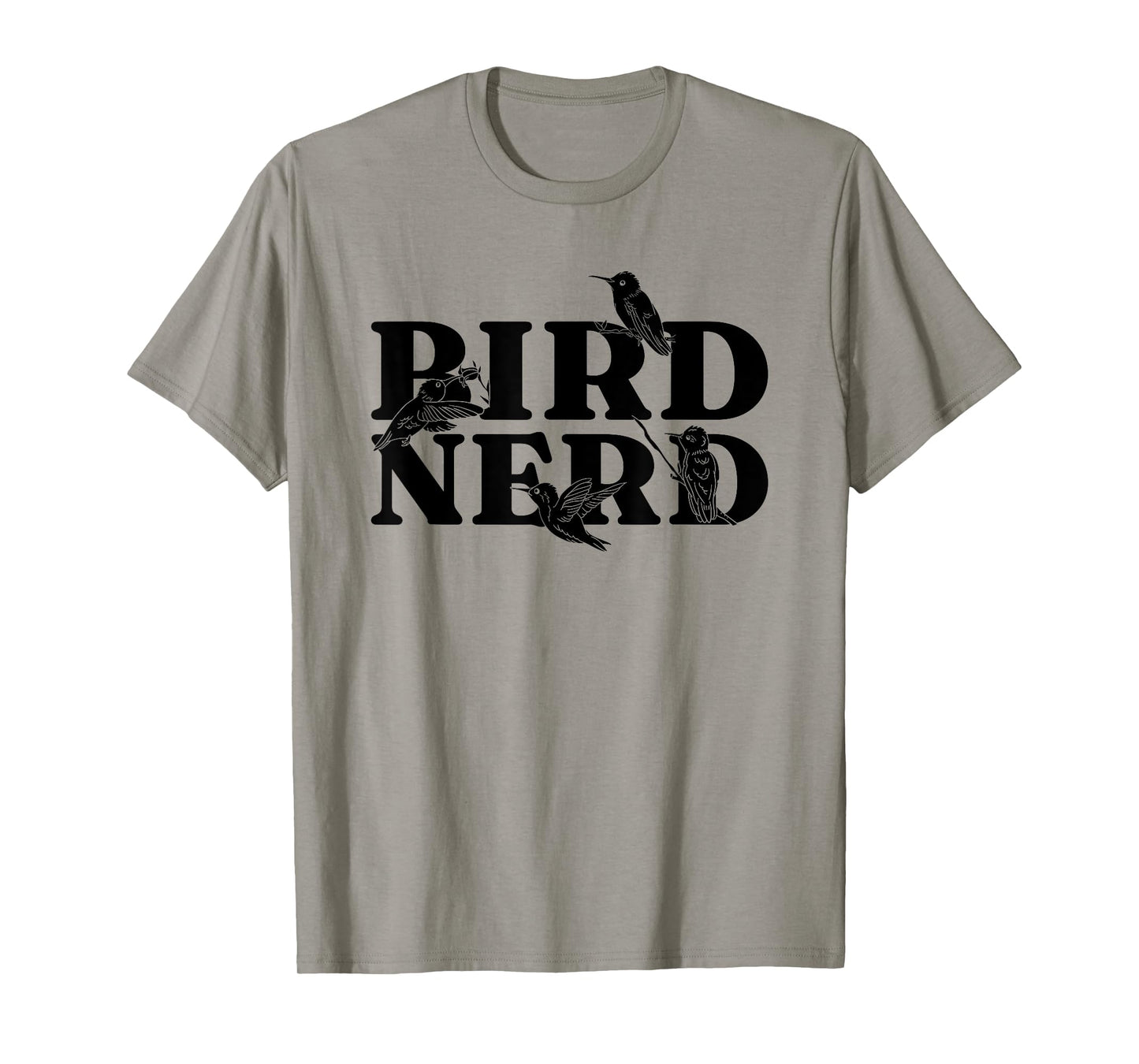 Birdwatching Hummingbird Birds Ornithology - Nest Bird Nerd T-Shirt