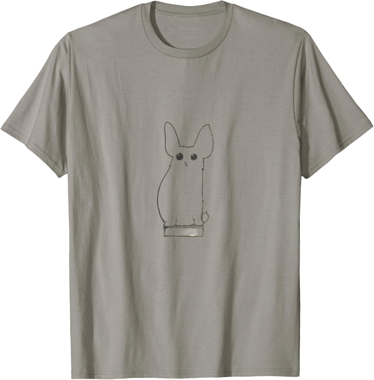 Bunny Funny Rabbit Cartoon Artsy Graphic T-Shirt