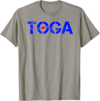 Toga Saratoga Springs Upstate New York Horse Racing T-Shirt