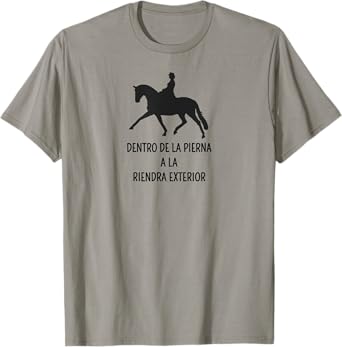 Inside Leg To Rein Dressage Spanish Horse T-Shirt