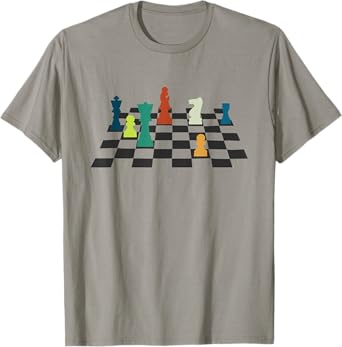 Checkmate Chess Grandmaster Knight Rook King Chess Player T-Shirt