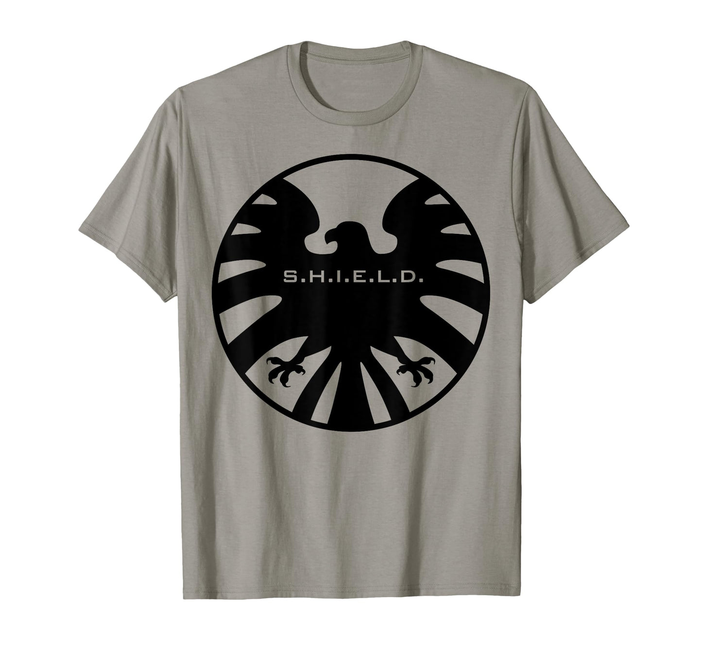 Marvel Agents of S.H.I.E.L.D. Black Out Eagle Badge T-Shirt