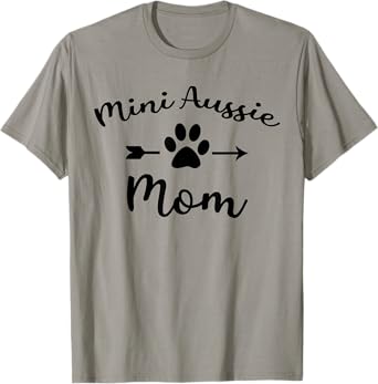 Australian-Shepherd Shirt Mini Aussie Mom T-Shirt