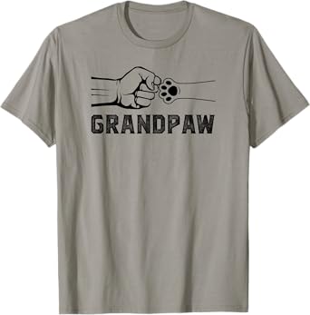 Grandpaw Grandpa Dog Grandpaw Appreciation T-Shirt