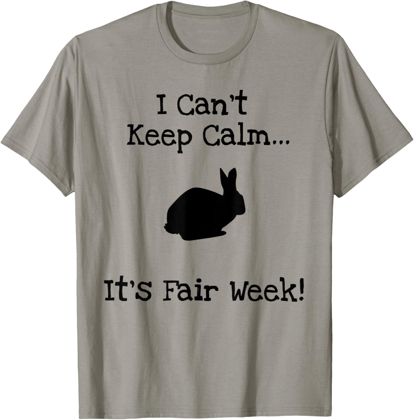 Funny State County Fair Livestock Show Farm Animal Rabbit T-Shirt
