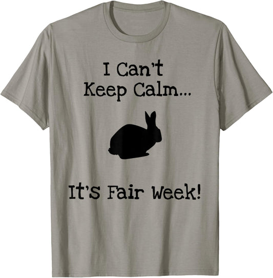 Funny State County Fair Livestock Show Farm Animal Rabbit T-Shirt