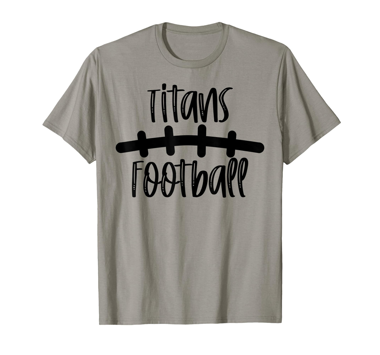Titans Football School Spirit Team Mascot Game Night T-Shirt