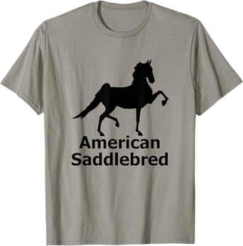American Saddlebred Horse Training Gaited Horses Equitation T-Shirt