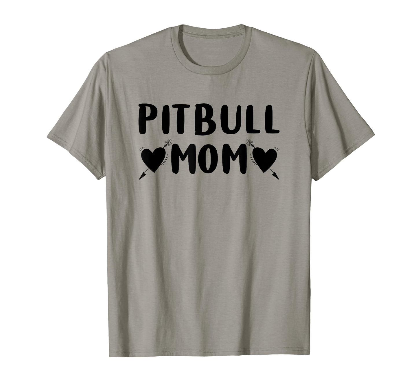 Mama Pitbull Shirt Womens Pajama Funny Gift Idea Mom Tshirts T-Shirt