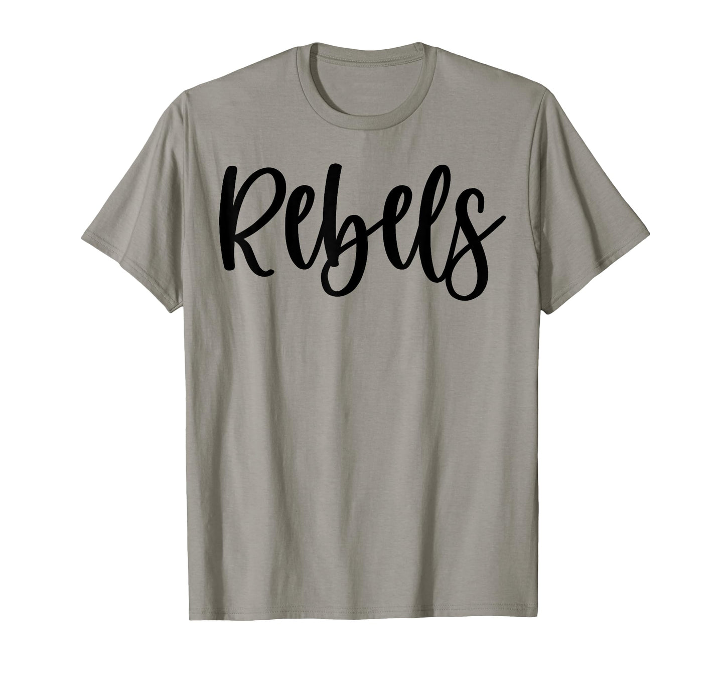 Rebels School Spirit Team Mascot Game Night T-Shirt