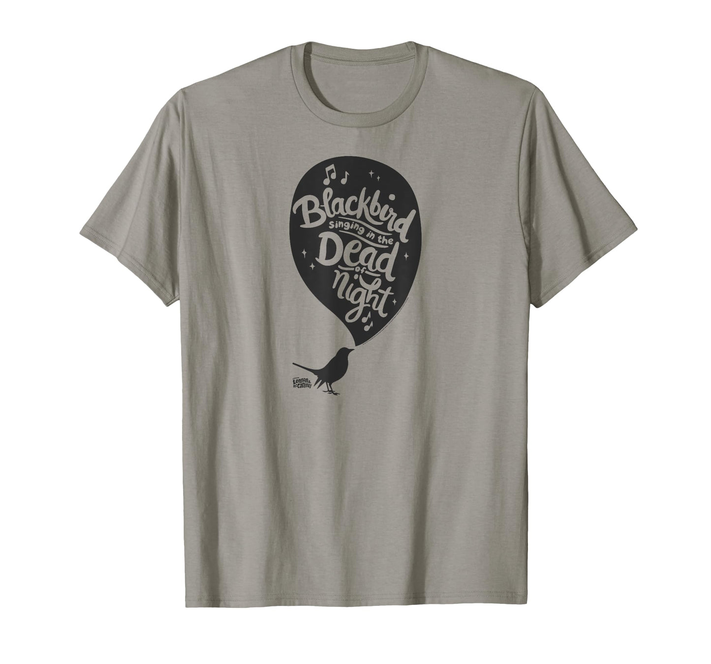 Lyrics by Lennon and McCartney - Blackbird T-Shirt