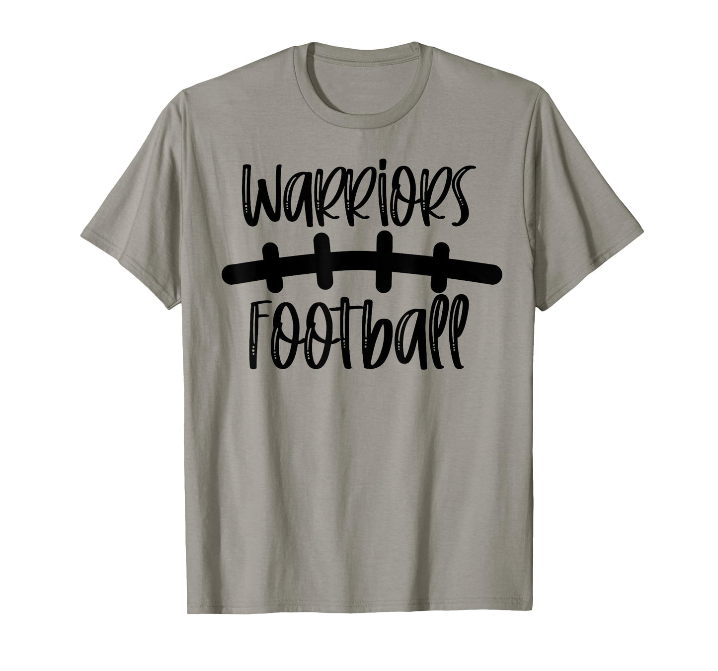 Warriors Football School Spirit Team Mascot Game Night T-Shirt