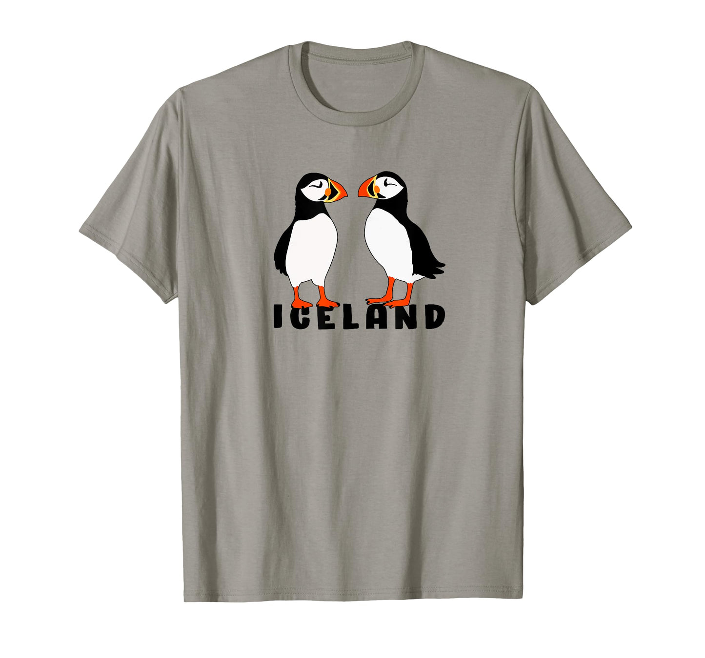 Two Cute puffins from Iceland T-Shirt