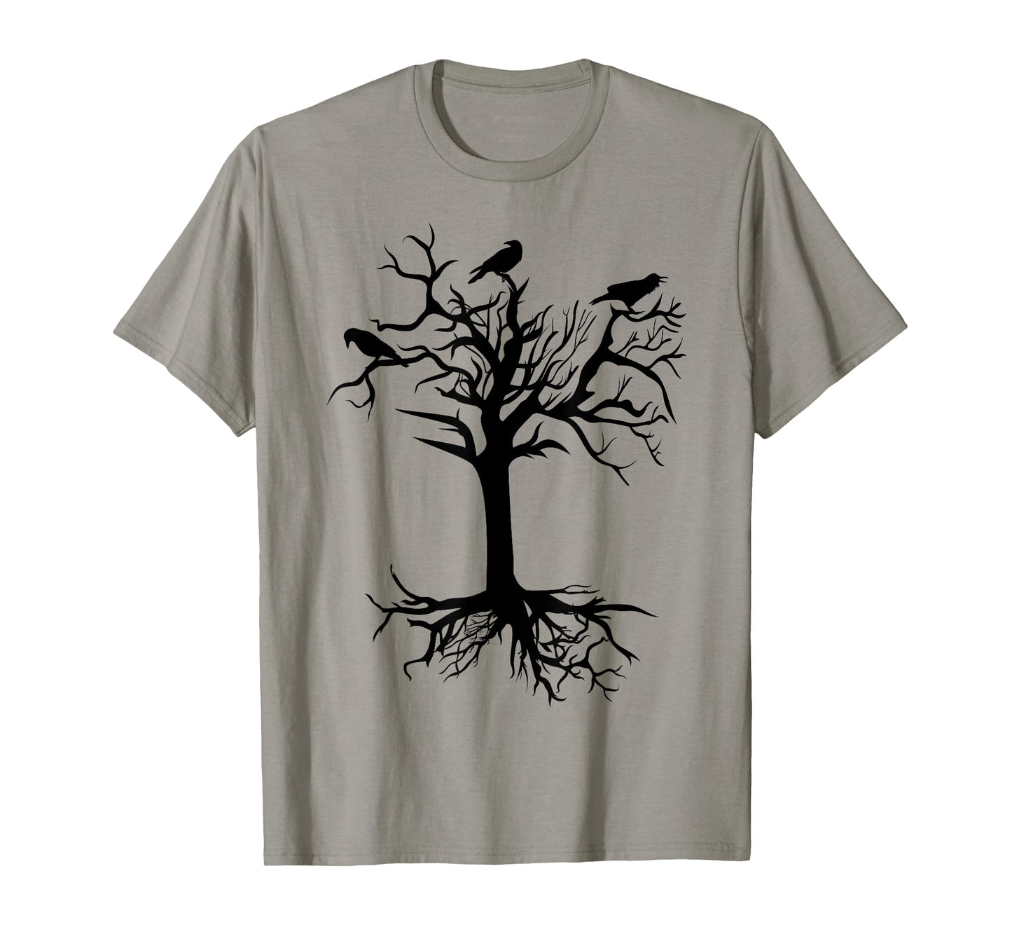 Raven crow crows tree women men children mystical mysticism T-Shirt