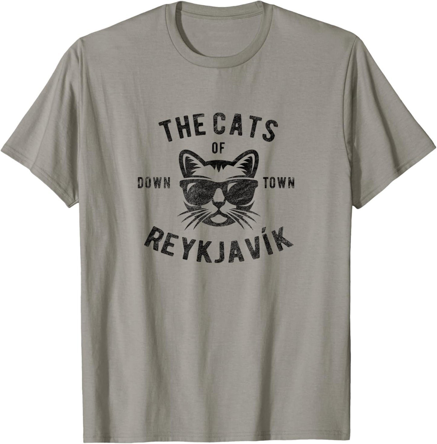 Cats of Downtown Reykjavik T-Shirt