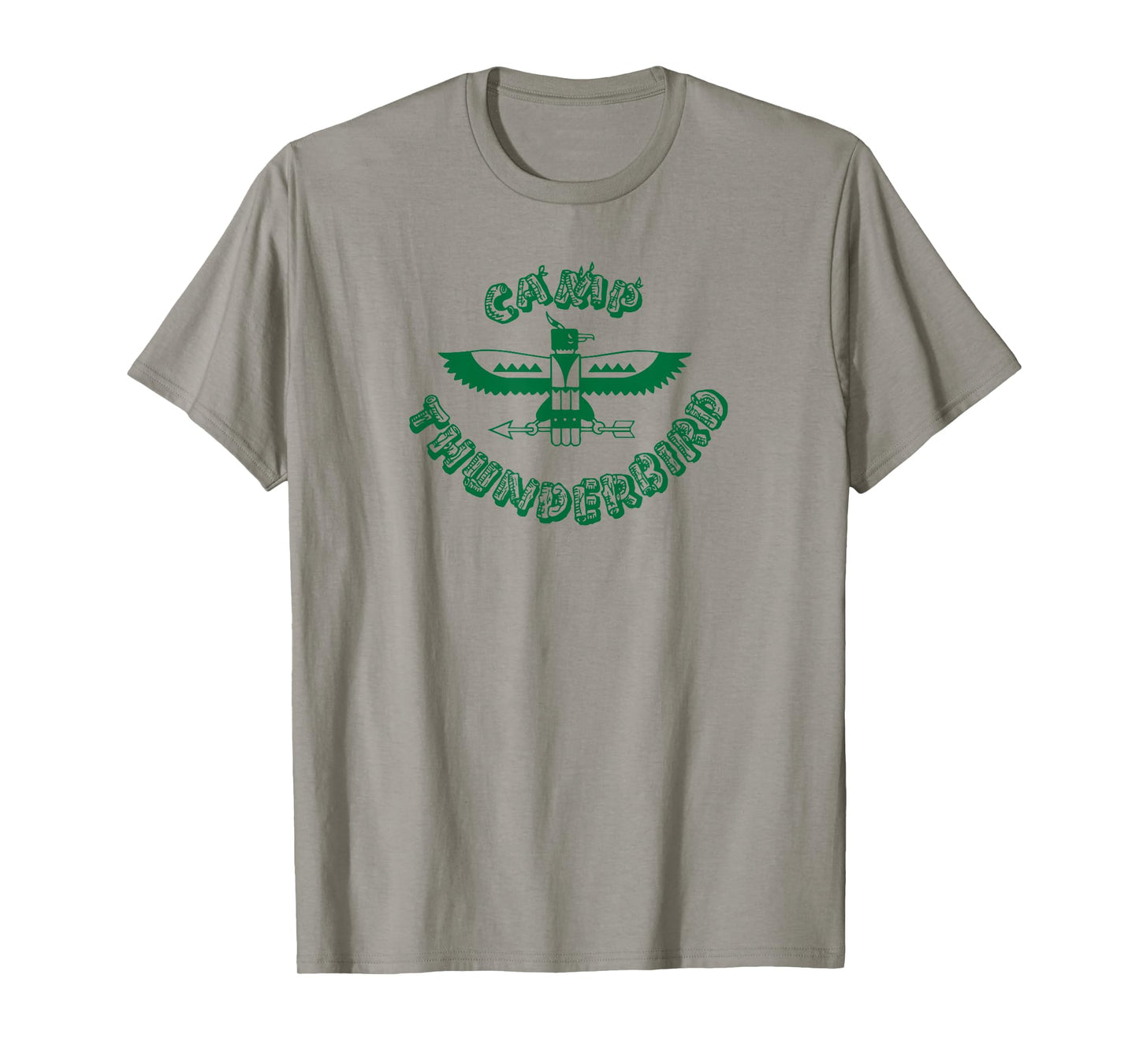 Camp Thunderbird Green Logo T-shirt