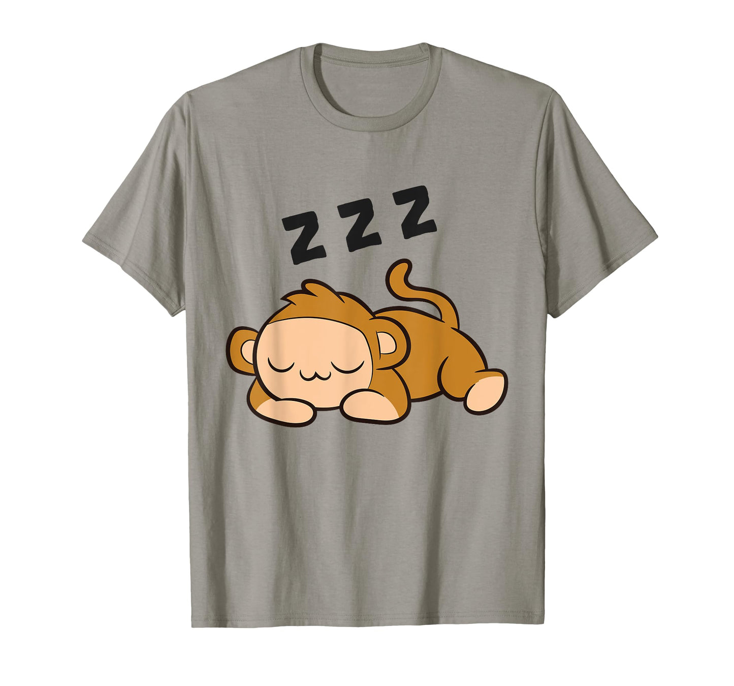 Sleeping Monkey Ape Monkey Pajama Cute Monkey T-Shirt