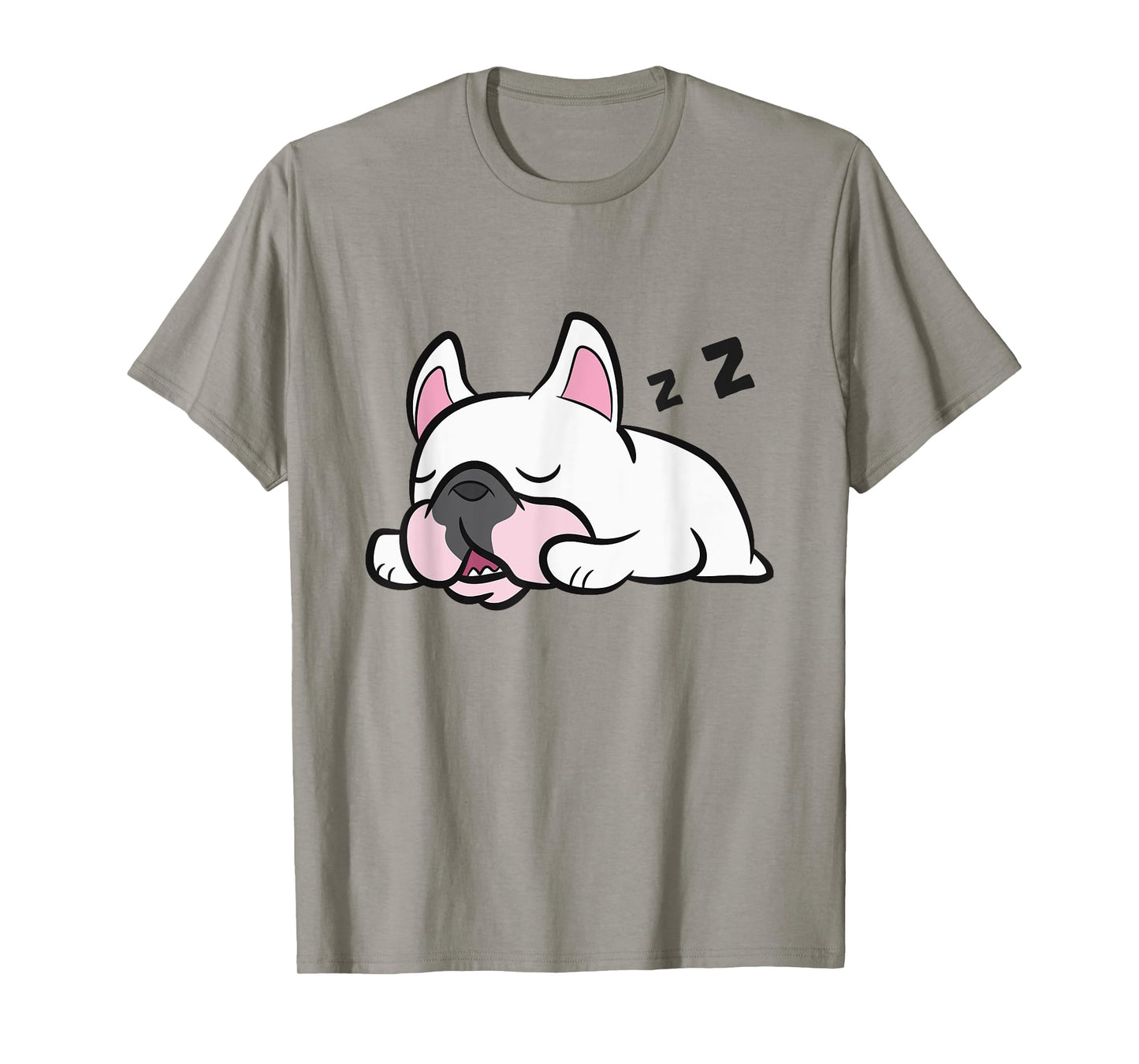 French Bulldog Puppy Sleeping Tired French Bulldog Men Women Girls Kids T-Shirt
