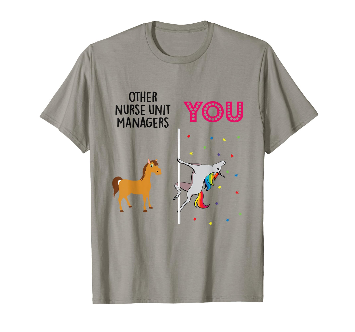 Nurse Unit Manager Funny Unicorn T-Shirt