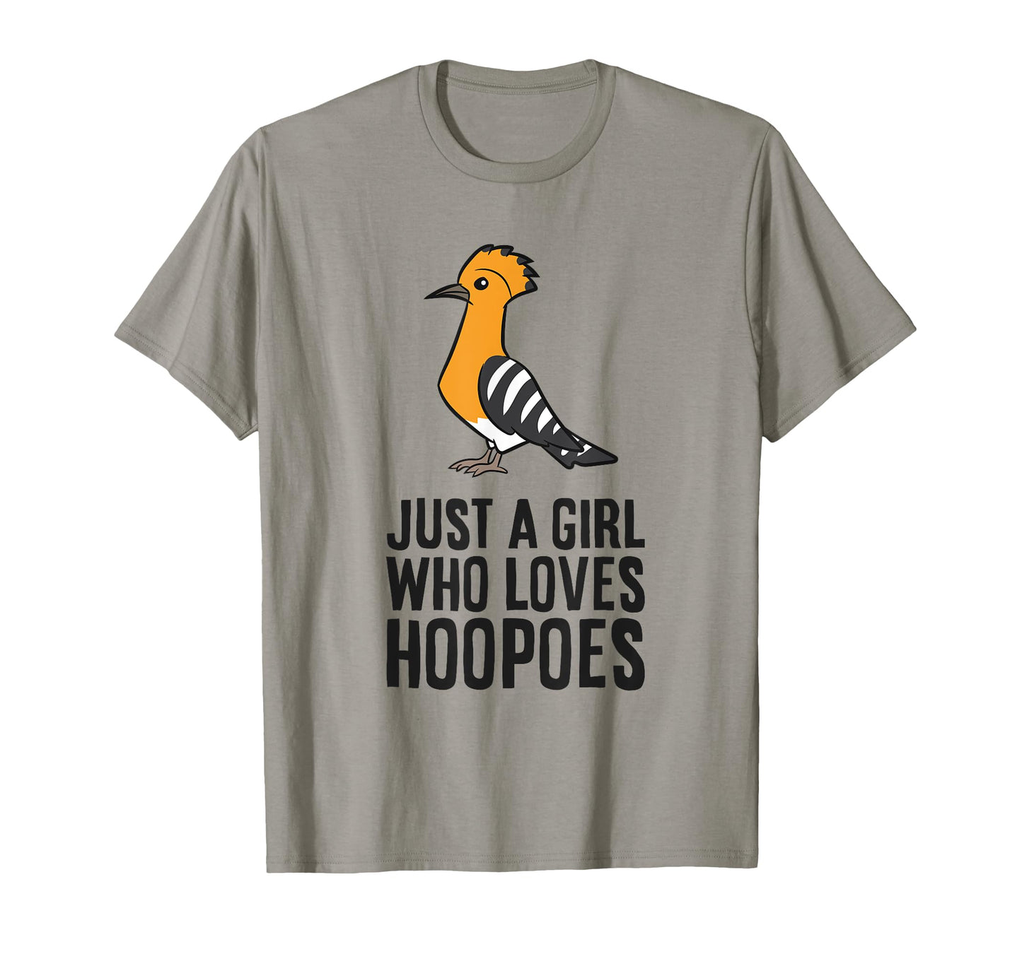Eurasian Hoopoe Bird Just a Girl Who Loves Hoopoes T-Shirt