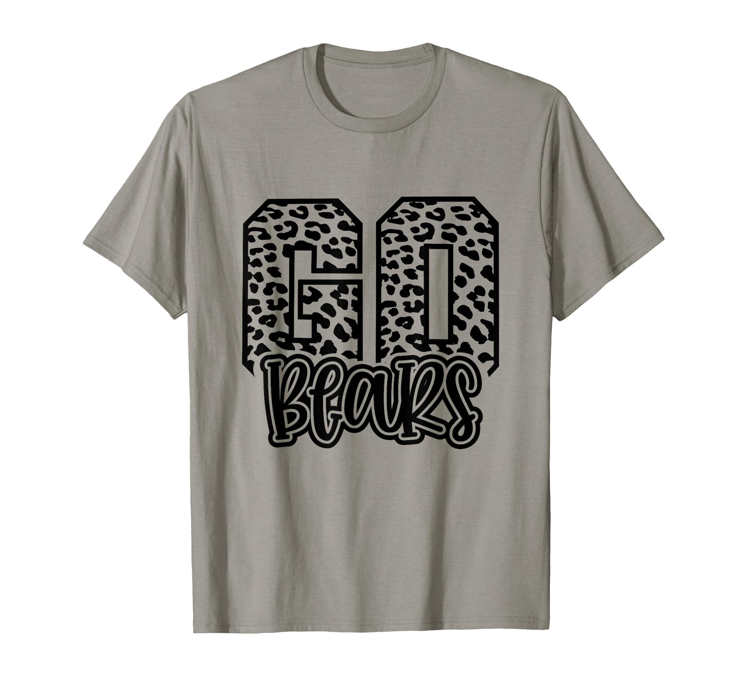 Bears Mascot GO Team Spirit Game Day School Cute Trendy T-Shirt