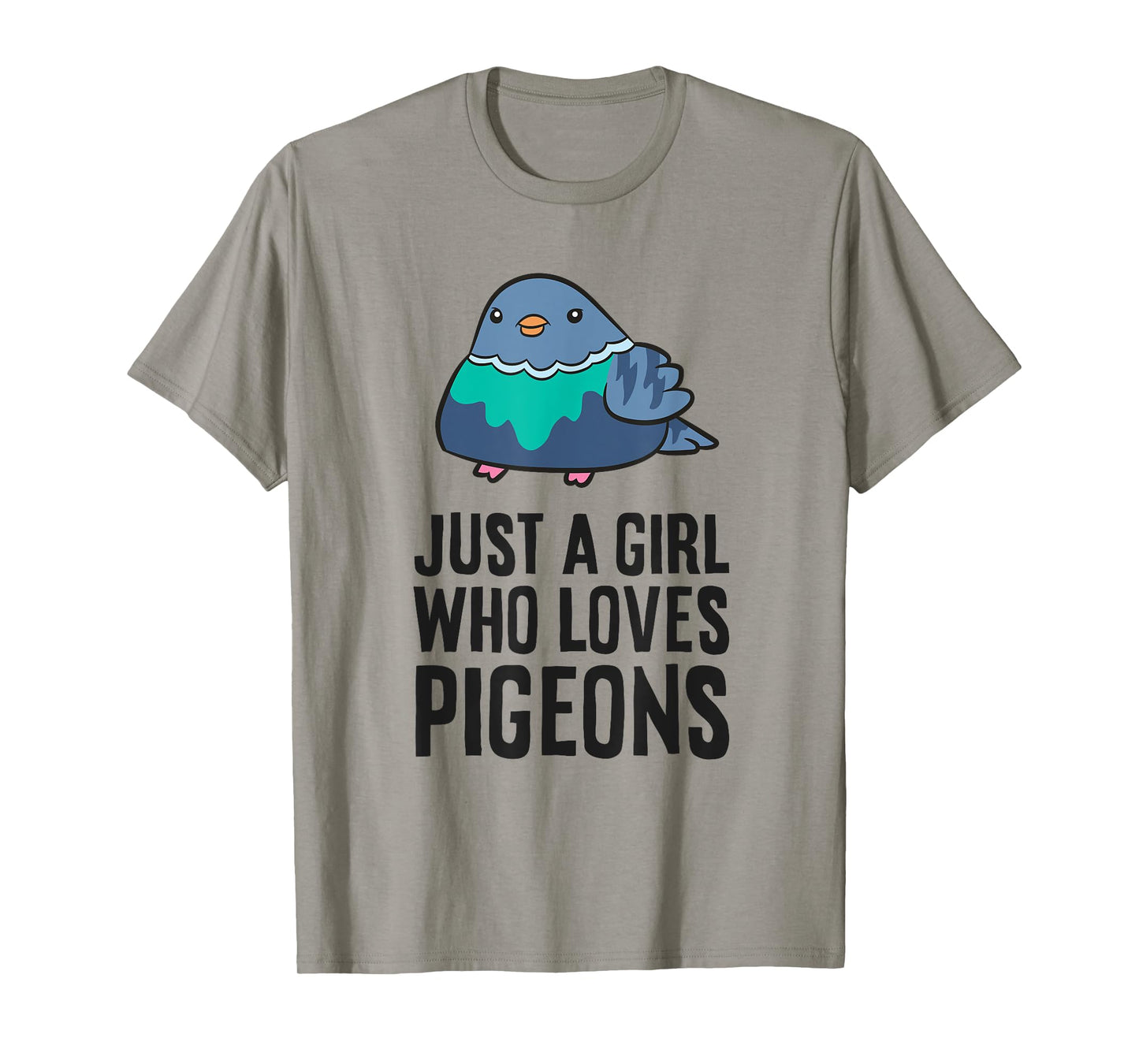 Pigeon Birds Just a Girl Who Loves Pigeons T-Shirt