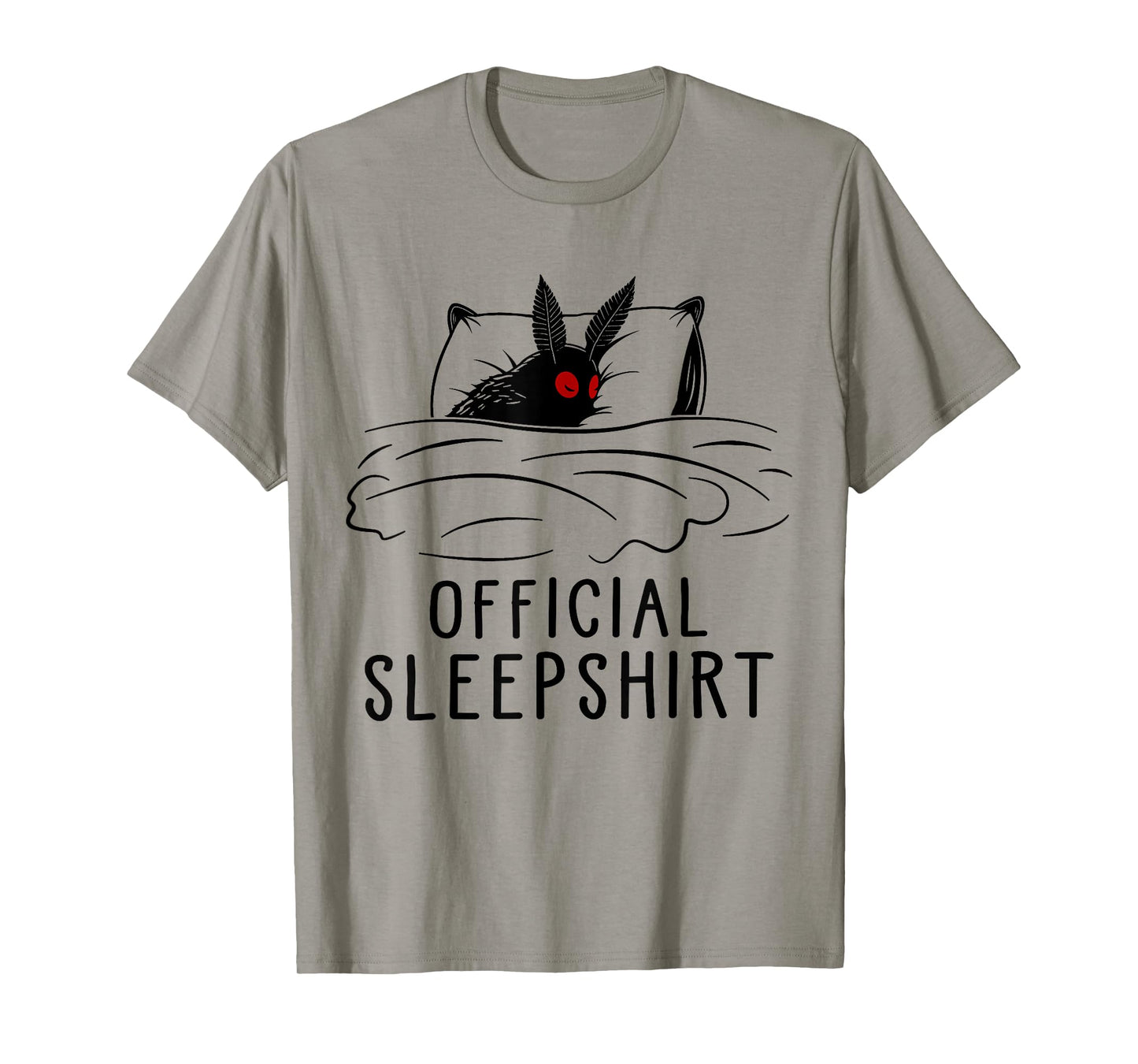 Mothman Cryptid Official Sleep T-Shirt