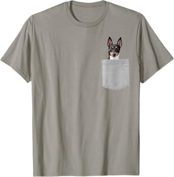 Dog in Your Pocket Toy Fox Terrier T-Shirt