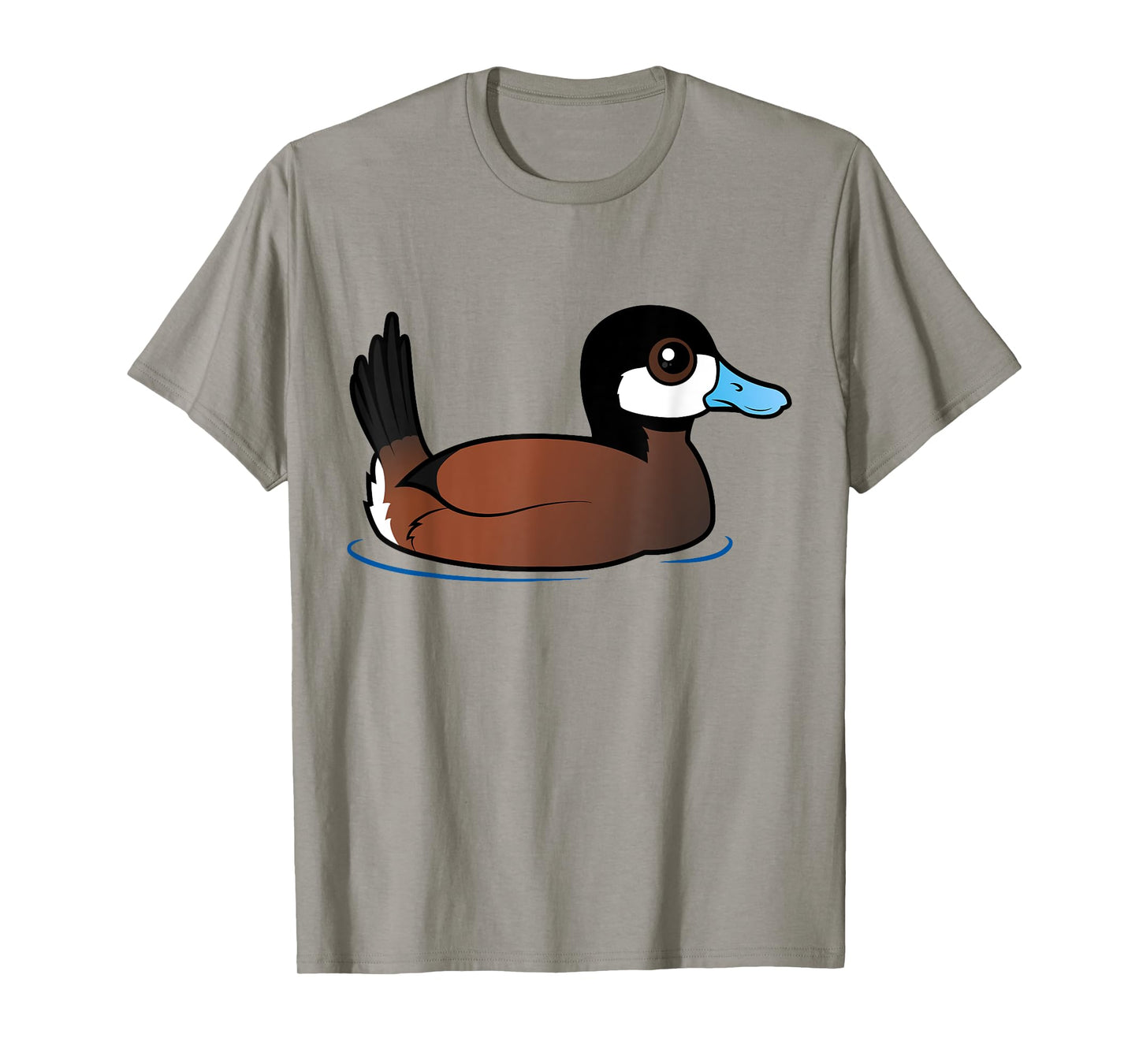 Cute Cartoon Ruddy Duck Birdorable Waterfowl Species T-Shirt