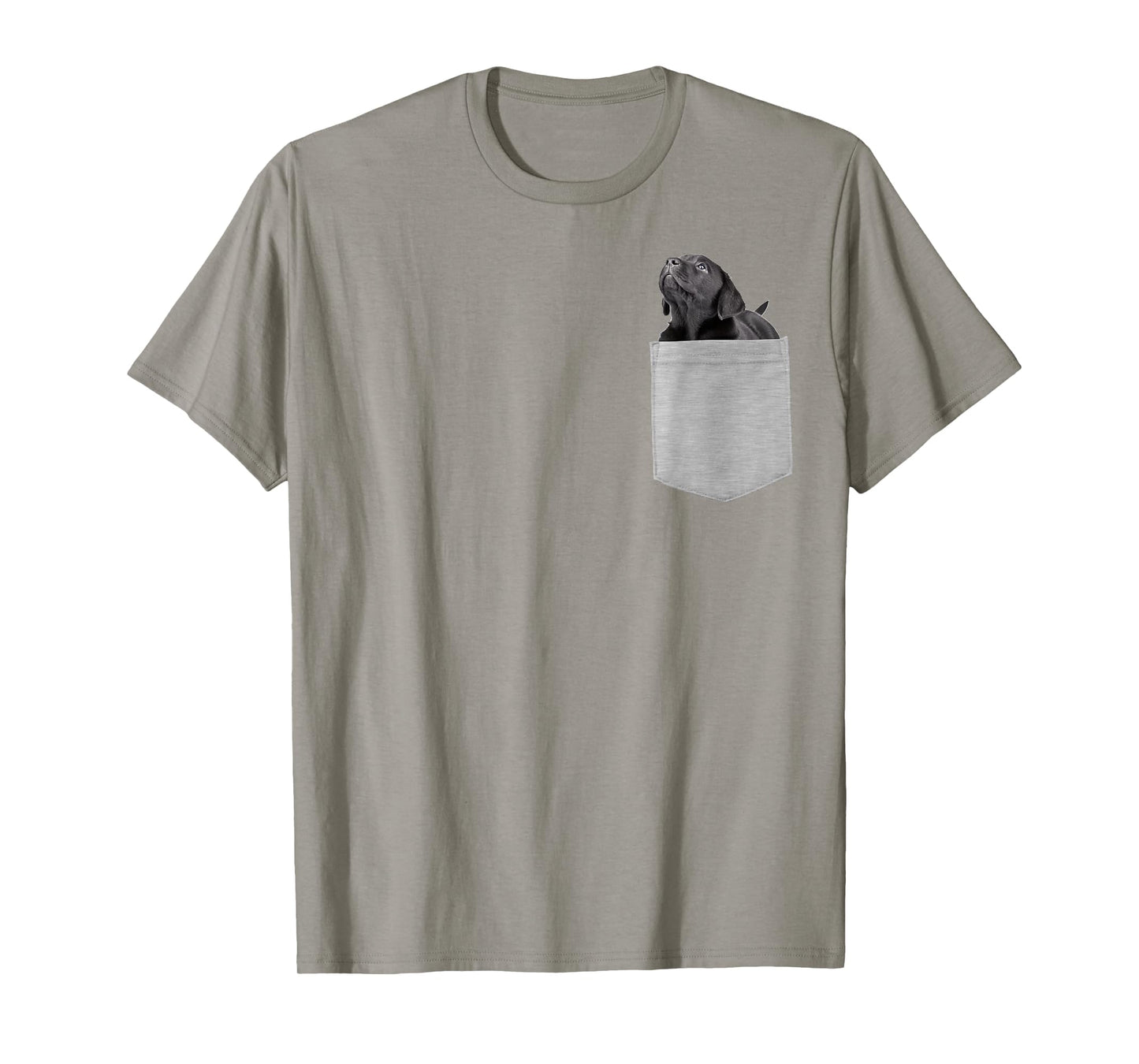 Black Lab puppy in your pocket T-Shirt