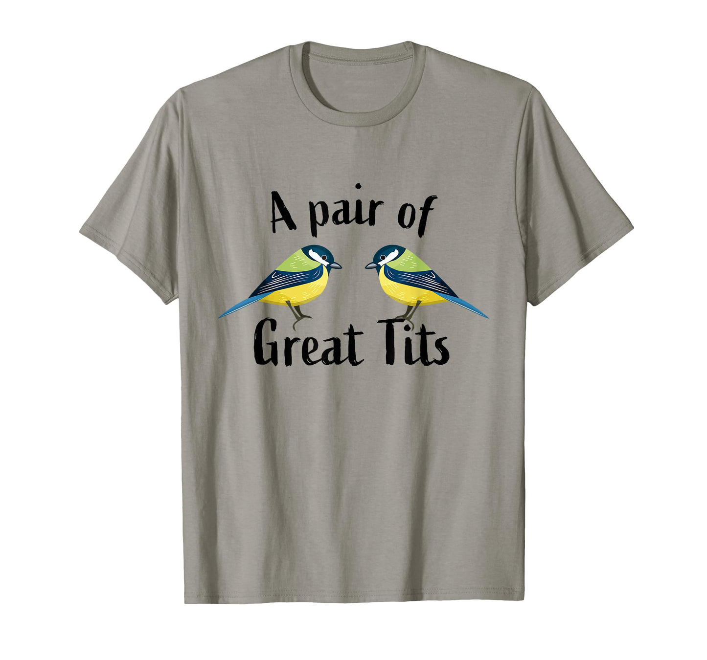 A pair of great tits | Funny bird Gift T-Shirt